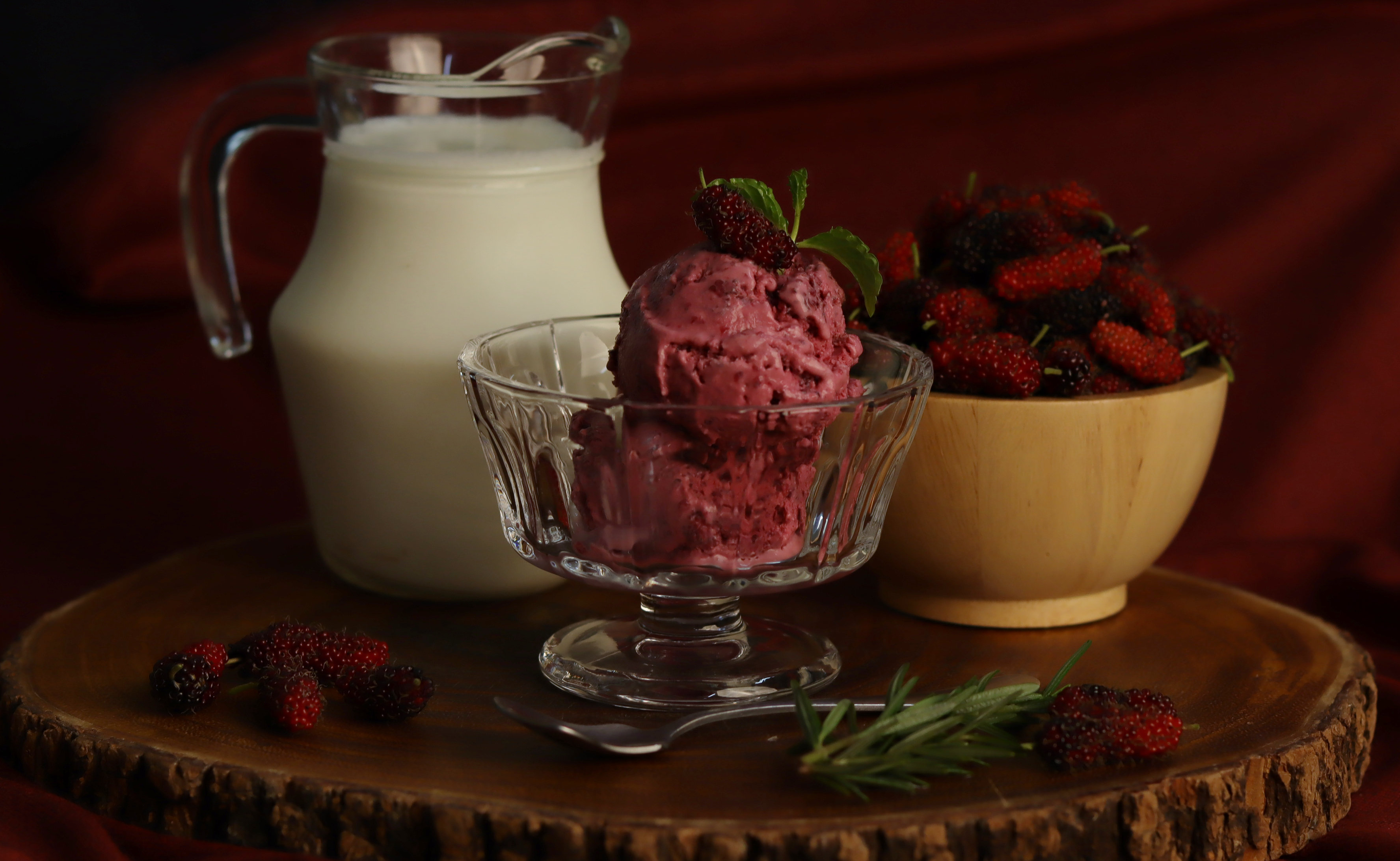 Mulberry Ice Cream
