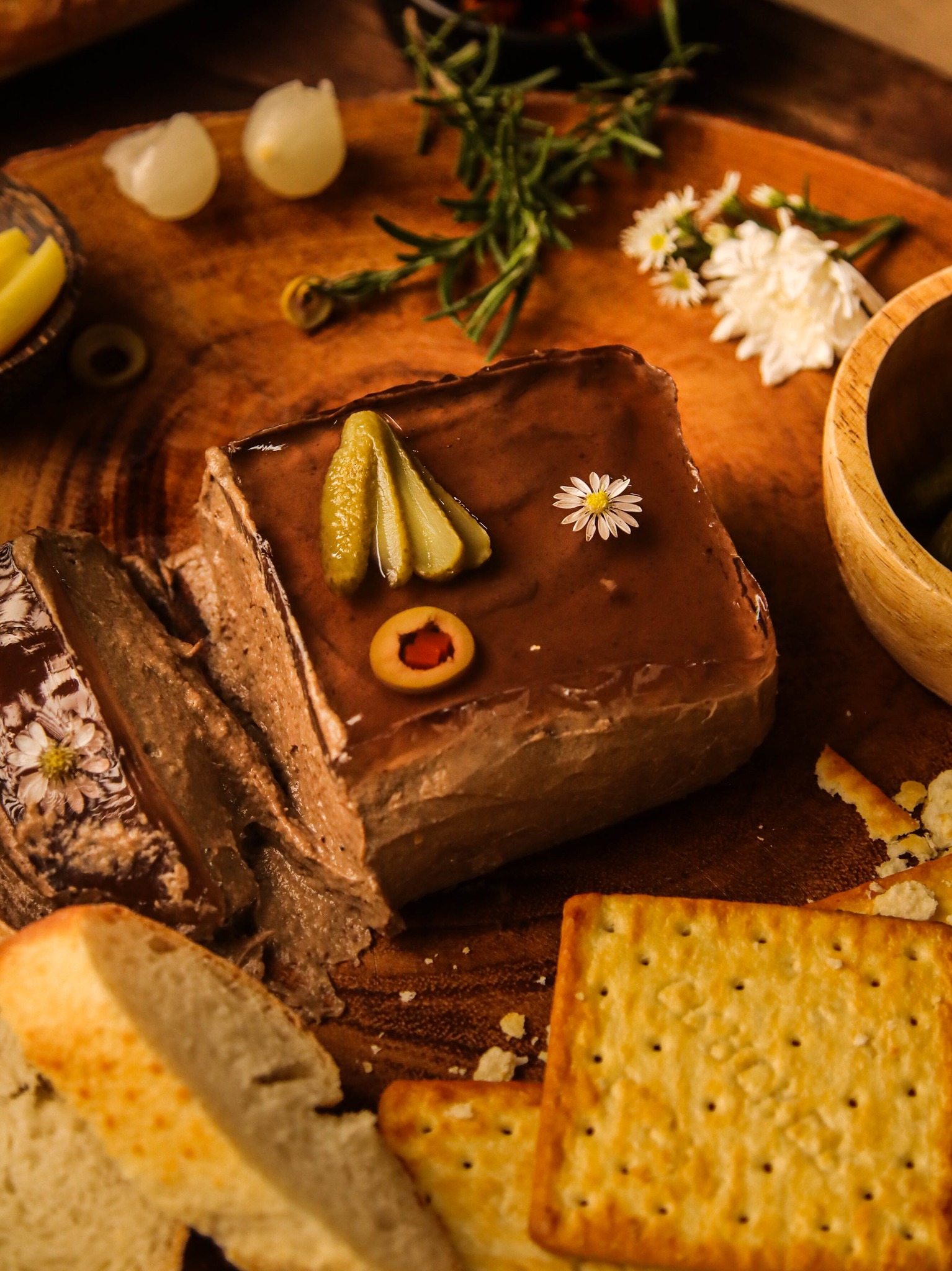 Home farmed Chicken Liver Pâté